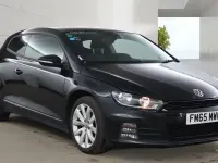 Used VW Scirocco 125 HP (91 kW) 2016 Black Coupe