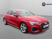 Used Audi A3 S-Line 116 HP (85 kW) 2021 Red Sedan