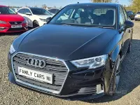 Begagnad Audi A3 Sport 150 HK (110 kW) 2018 Svart Sedan