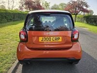 Used Smart ForTwo Coupé Prime 2016 Orange Coupe