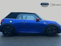 Used Mini John Cooper Works Cabriolet 231 HP (169 kW) 2019 Blue Cabriolet