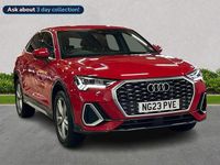 Used Audi Q3 Sportback S-Line 150 HP (110 kW) 2023 Red SUV