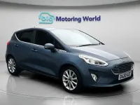 Used Ford Fiesta Titanium 95 HP (69 kW) 2020 Blue Hatchback