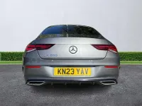 Begagnad Mercedes CLA200 Executive 2023 Grå Sportkupé