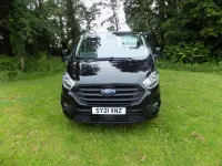 Used Ford Transit Custom Trend 130 HP (95 kW) 2021 Black Van