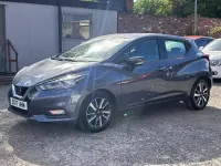 Used Nissan Micra Acenta 71 HP (52 kW) 2017 Grey Hatchback