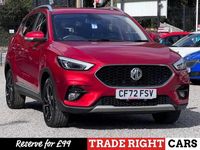 Used MG ZS Exclusive 106 HP (77 kW) 2023 Red SUV