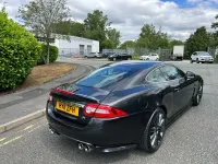 Used Jaguar XKR 510 HP (375 kW) 2011 Stratus grey metallic Coupe