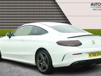 Used Mercedes C300 AMG Line Premium 245 HP (180 kW) 2019 White Coupe