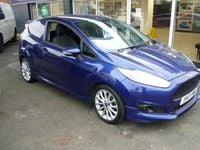 Used Ford Fiesta Sport 2017 Blue Van