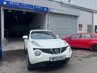 Used Nissan Juke Acenta 110 HP (80 kW) 2013 White SUV