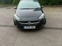 Used Vauxhall Corsa Design Edition 90 HP (66 kW) 2016 Black Hatchback