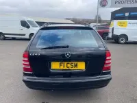 Used Mercedes C240 Avantgarde 170 HP (125 kW) 2003 Black Estate