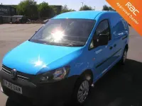 Used VW Caddy Startline 102 HP (75 kW) 2015 Blue MPV