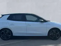 New Skoda Fabia 177 HP (130 kW) 2026 Moon white metallic black magic pearl effect Hatchback
