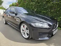 Used Jaguar XF S 300 HP (220 kW) 2016 Black Sedan