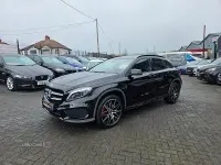 Used Mercedes GLA220 AMG line 177 HP (130 kW) 2016 Black SUV