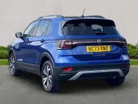 Used VW T-Cross Black Edition 110 HP (80 kW) 2023 Blue SUV