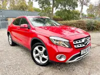 Used Mercedes GLA200 156 HP (114 kW) 2018 Red SUV