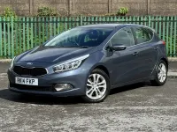 Used Kia Ceed 128 HP (94 kW) 2014 Blue Hatchback