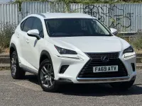 Used Lexus NX300h 194 HP (142 kW) 2020 White SUV