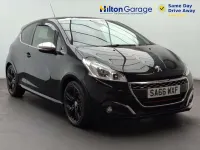 Used Peugeot 208 Prestige 208 HP (152 kW) 2016 Black Hatchback