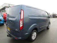 Used Ford Transit Custom Limited 130 HP (95 kW) 2021 Blue Van