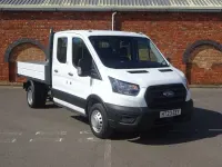 Used Ford Transit 130 HP (95 kW) 2023 White Cabriolet