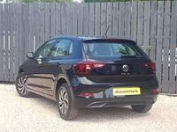 Used VW Polo Life 95 HP (69 kW) 2024 Black Hatchback