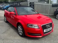 Used Audi A3 Cabriolet 140 HP (102 kW) 2011 Red Cabriolet
