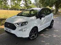 Used Ford Ecosport ST-Line 125 HP (91 kW) 2019 White SUV