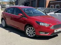 Używany Ford Focus Titanium 125 KM (91 kW) 2018 Czerwony Hatchback