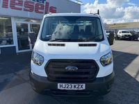 Used Ford Transit 128 HP (94 kW) 2023 Frozen white (solid colour)