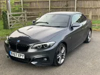 Usado BMW 220 M Sport 2017 Cinzento Coupé