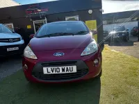 Used Ford Ka Zetec 69 HP (50 kW) 2010 Red Hatchback