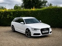 Used Audi A6 Black Edition 2013 White Estate