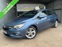 Used Vauxhall Astra SRi 100 HP (73 kW) 2017 Blue Hatchback