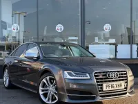 Used Audi S8 Advanced 520 HP (382 kW) 2016 Grey Sedan