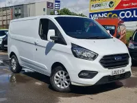 Used Ford Transit Custom Limited 130 HP (95 kW) 2022 White Van