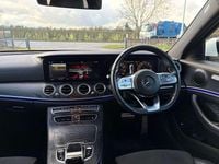 Used Mercedes E300 AMG line 2020 White Estate