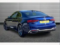 Used Audi A5 S-Line 201 HP (147 kW) 2023 Navarra blue Coupe