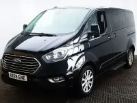 Used Ford Tourneo Custom Titanium 130 HP (95 kW) 2020 Black Van