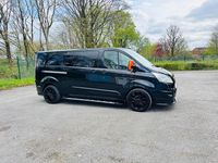 Used Ford Transit Custom Limited 130 HP (95 kW) 2017 Black Van