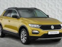 Usado VW T-Roc Design 150 HP (110 kW) 2019 Amarelo SUV