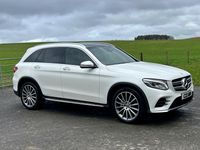 Used Mercedes GLC250 AMG Line Premium 2018 White Estate