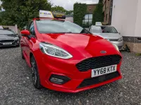 Used Ford Fiesta ST-Line 125 HP (91 kW) 2018 Red Hatchback