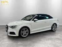 Used Audi A3 Cabriolet S-Line 150 HP (110 kW) 2019 White Cabriolet