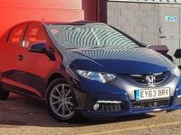 Used Honda Civic EX 2013 Blue Hatchback