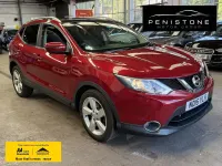 Used Nissan Qashqai N-TEC 110 HP (80 kW) 2015 Red SUV