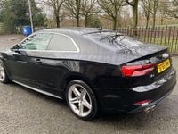 Used Audi A5 S-Line 190 HP (139 kW) 2017 Black Coupe